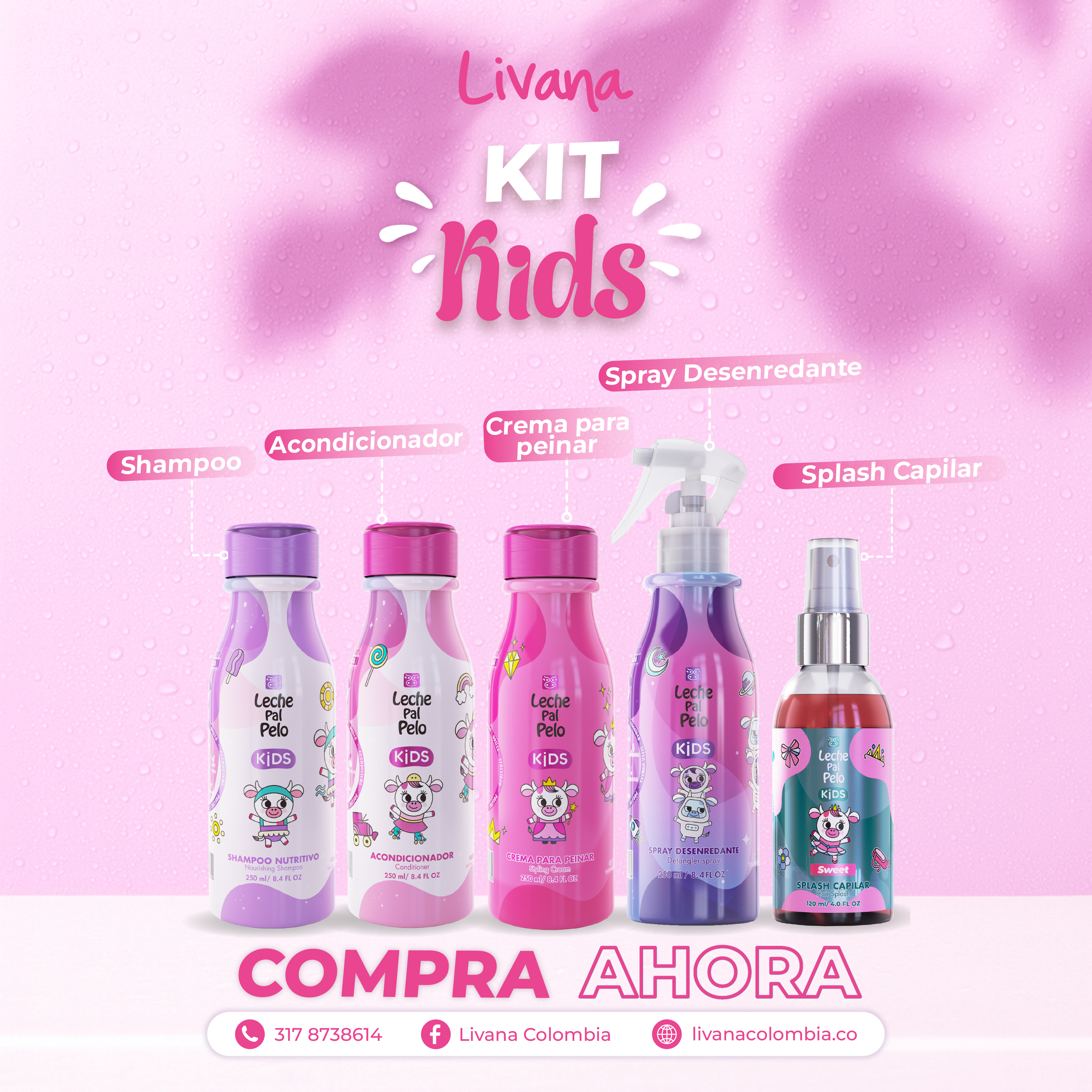 Kit Kids – Leche Pal Pelo